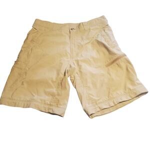 ExOfficio Shorts Mens Size 32 Tan Convertible Zip Off *MISSING BOTTOMS*